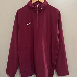 Nike Coaches 1/4 Zip Lightweight Hooded Football Jacket FJ9545-610 Mens NEW